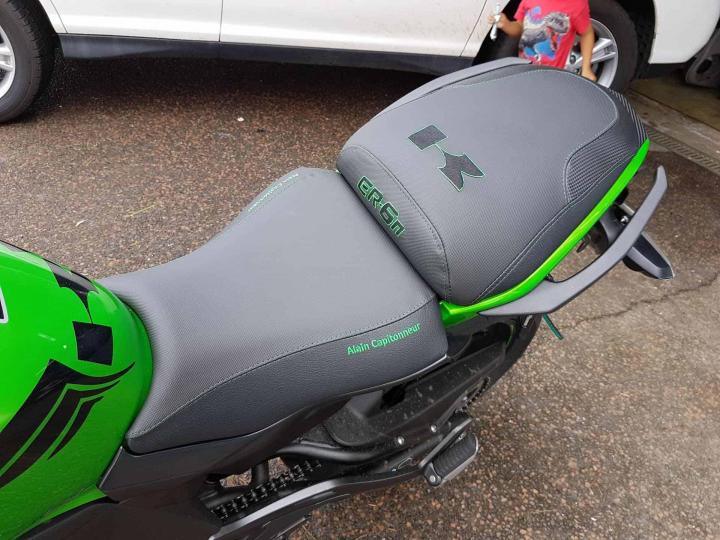 Capitonnage selles moto La Réunion